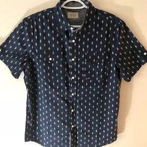 Jachs Short Sleeve Blue Shirt NWT
